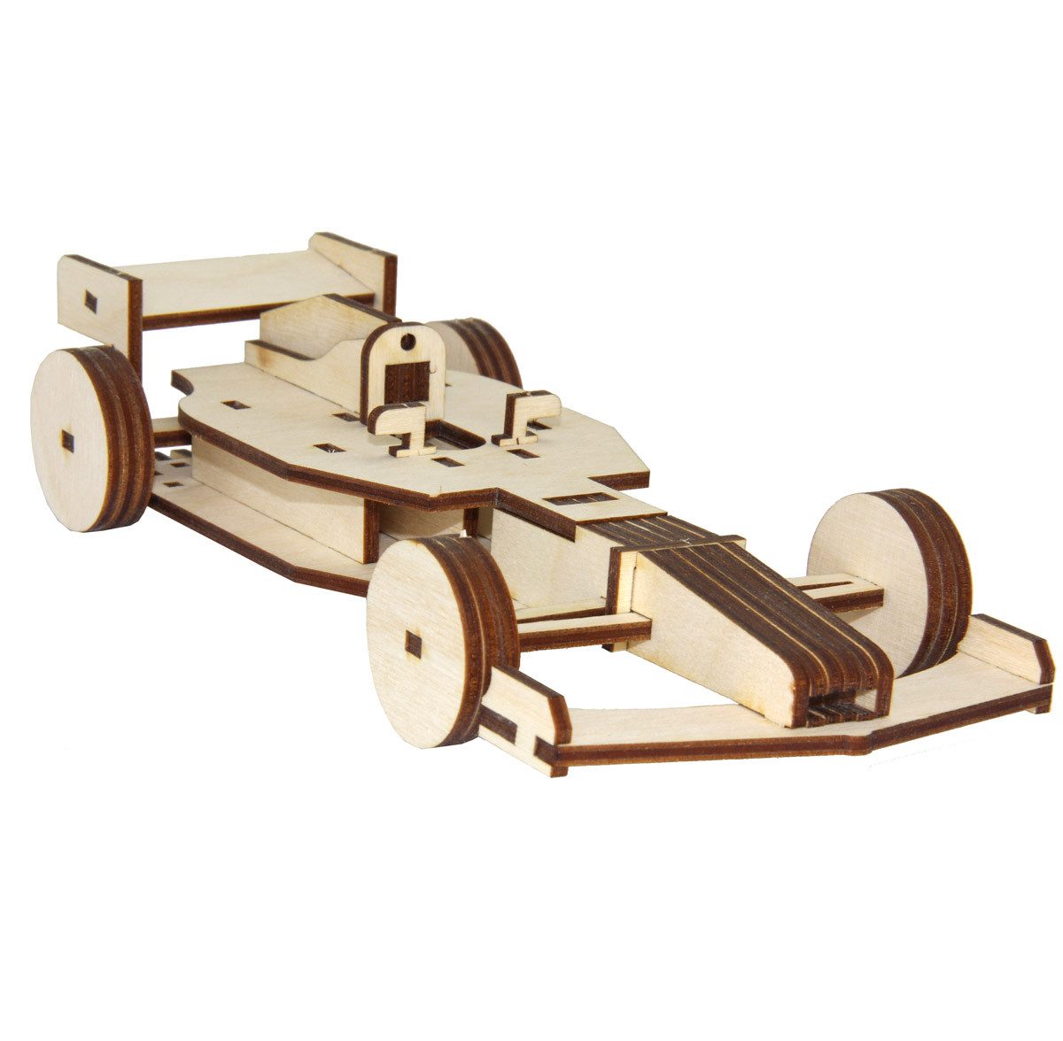 SOL-EXPERT group Modellbausatz 3D Holz Puzzle Rennwagen