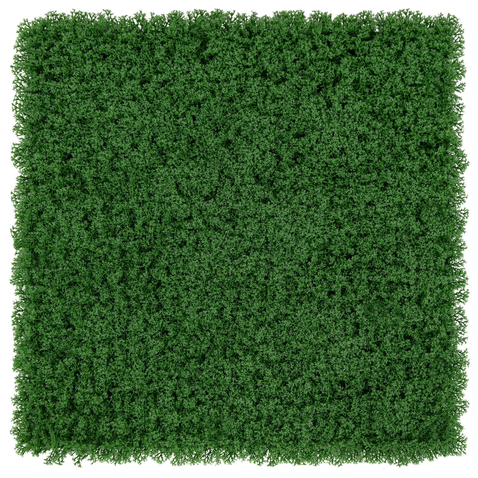 Kunstpflanze, COSTWAY, 12St. Mooswand UV-geschützt 50,5x50,5cm günstig online kaufen