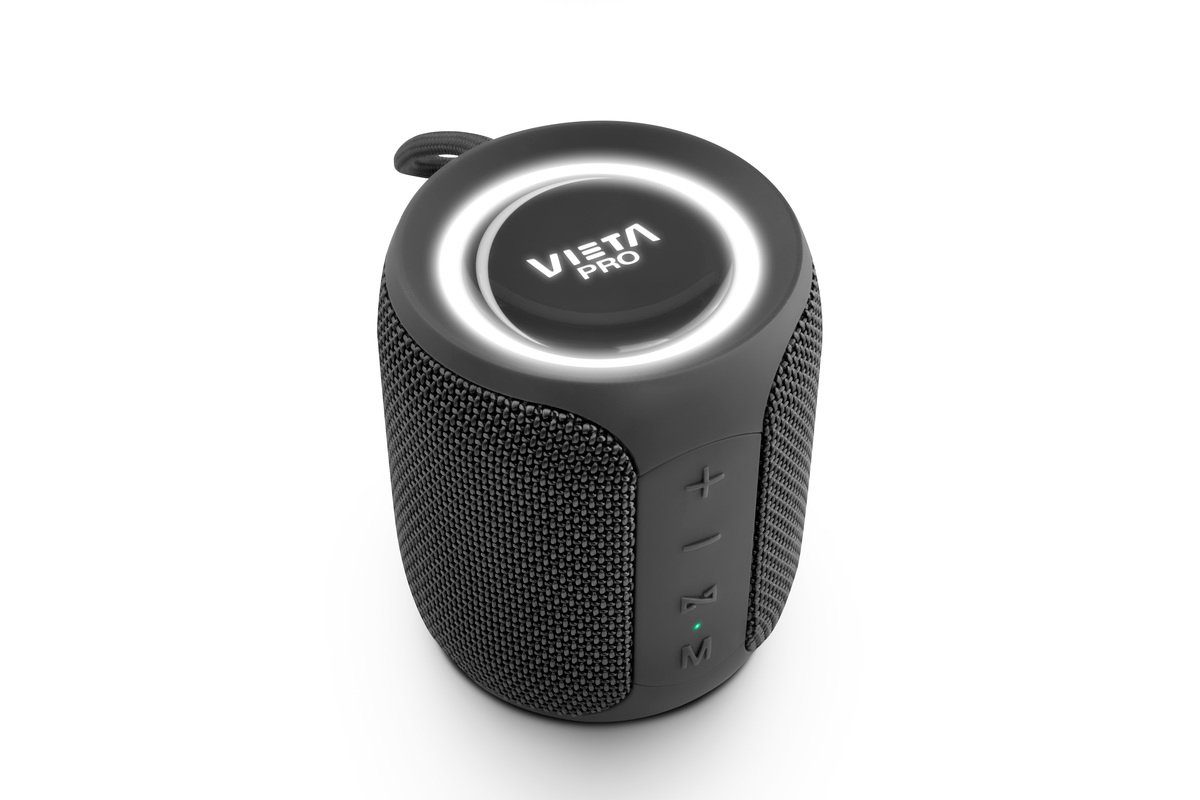 Vieta Pro #GROOVE Bluetooth Speaker 20W Wireless Lautsprecher Black