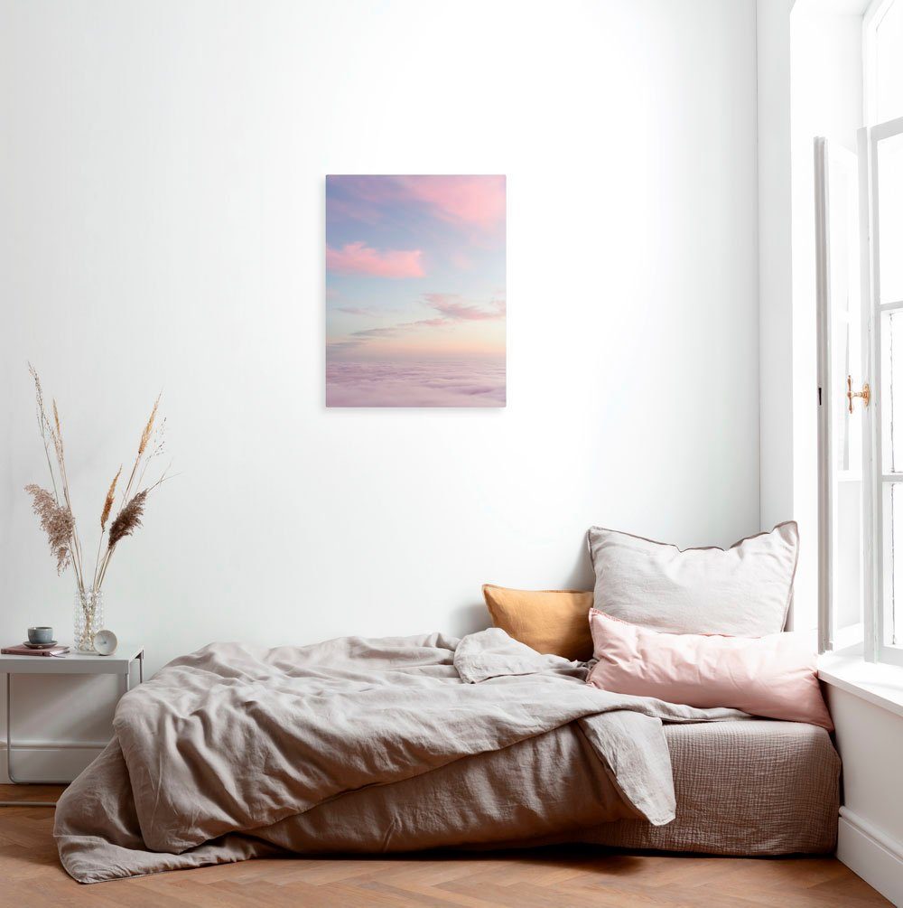 Komar Leinwandbild Endless Rose - Größe 30 x 40 cm, Natur (1 St), Keilrahmenbild mi Echtholzrahmen