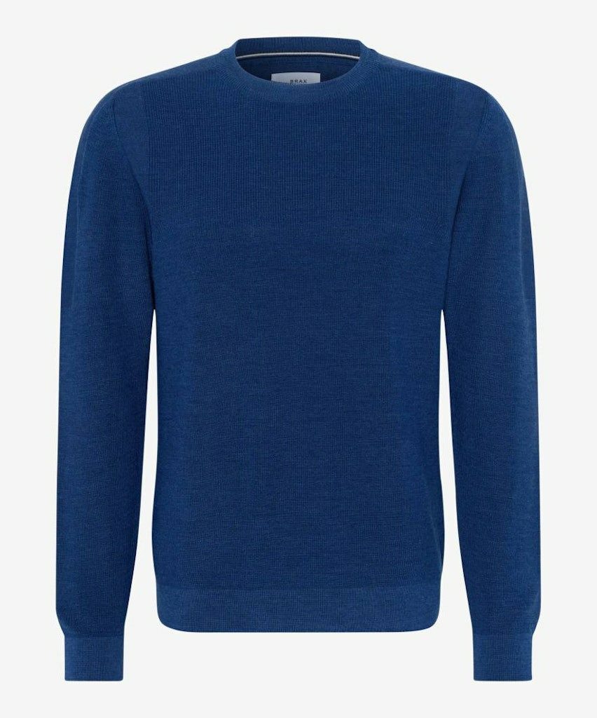 Leineweber Rundhalspullover Rundhalspullover für Herren (1-tlg)