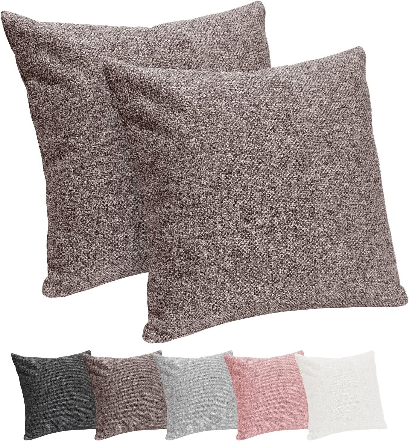 45 X 45 Cm Daunenkissen Mit Praller 650g Daunenfüllung Füllkissen Sitzkissen Kuschelkissen Innenkissen Kissen