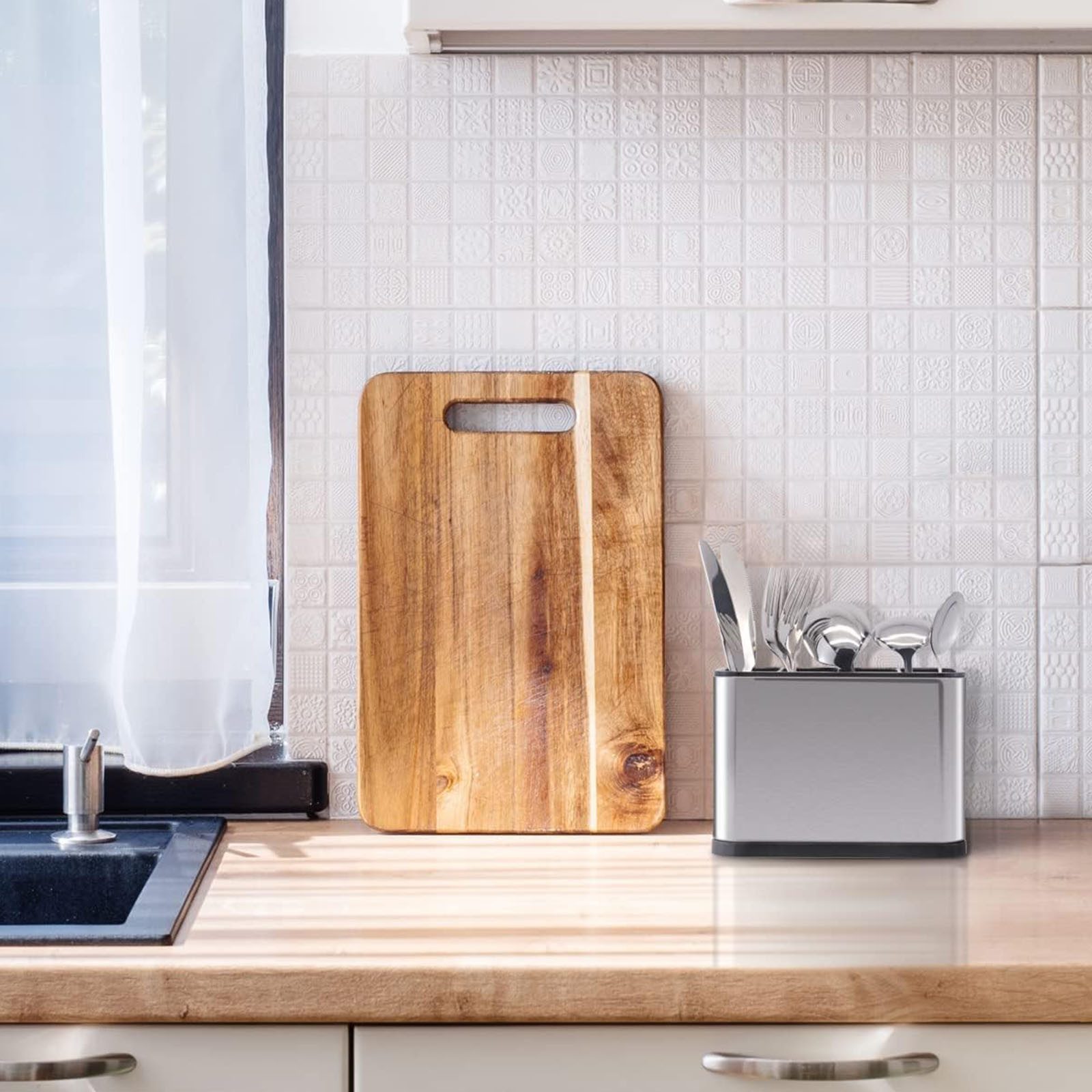 STILVORA Besteckhalter Besteckständer Besteckhalter Küchenwerkzeughalter Al günstig online kaufen