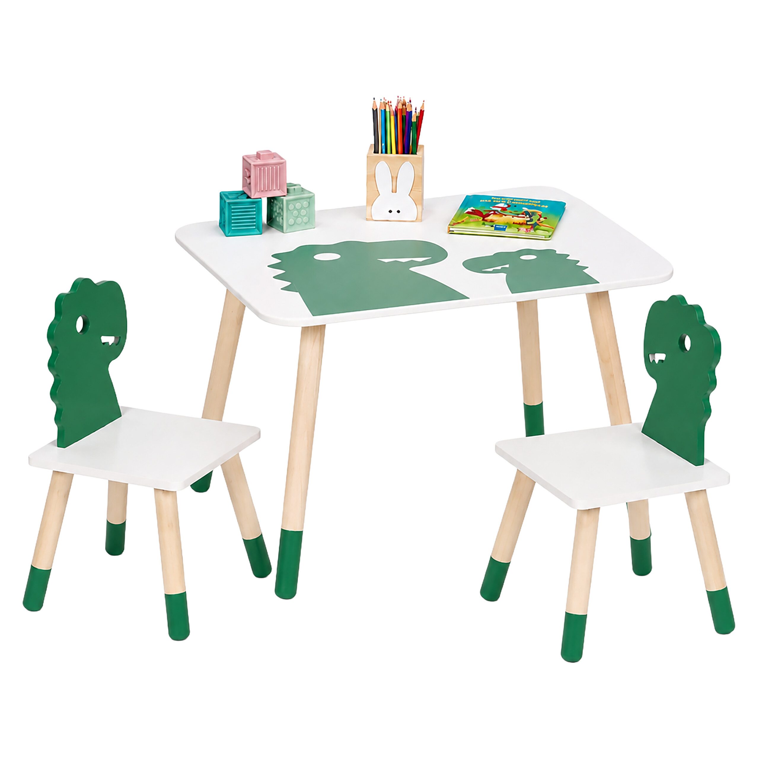 relaxdays Kindersitzgruppe Dinosaurier