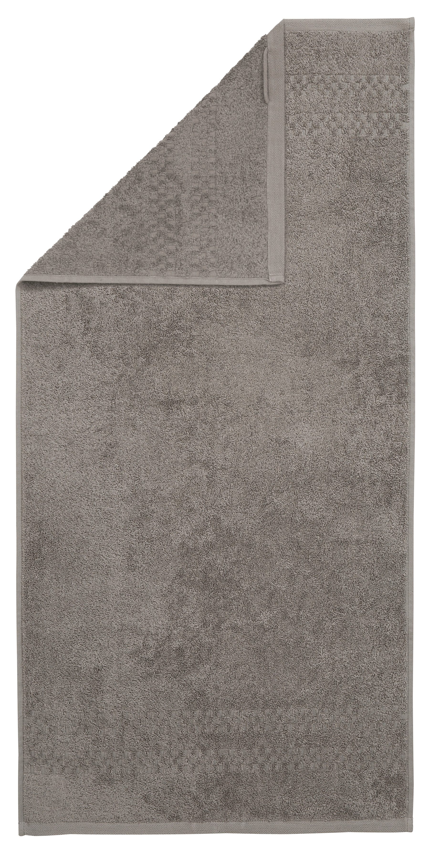 OTTO home Duschtücher Regona, Duschtücher 70x140cm, flauschig und weich, 500 gr/m², Frottier (Set, 2-St), Premium Handtücher mit Bordüre, Set, 100% Baumwolle, 5 Jahre Garantie