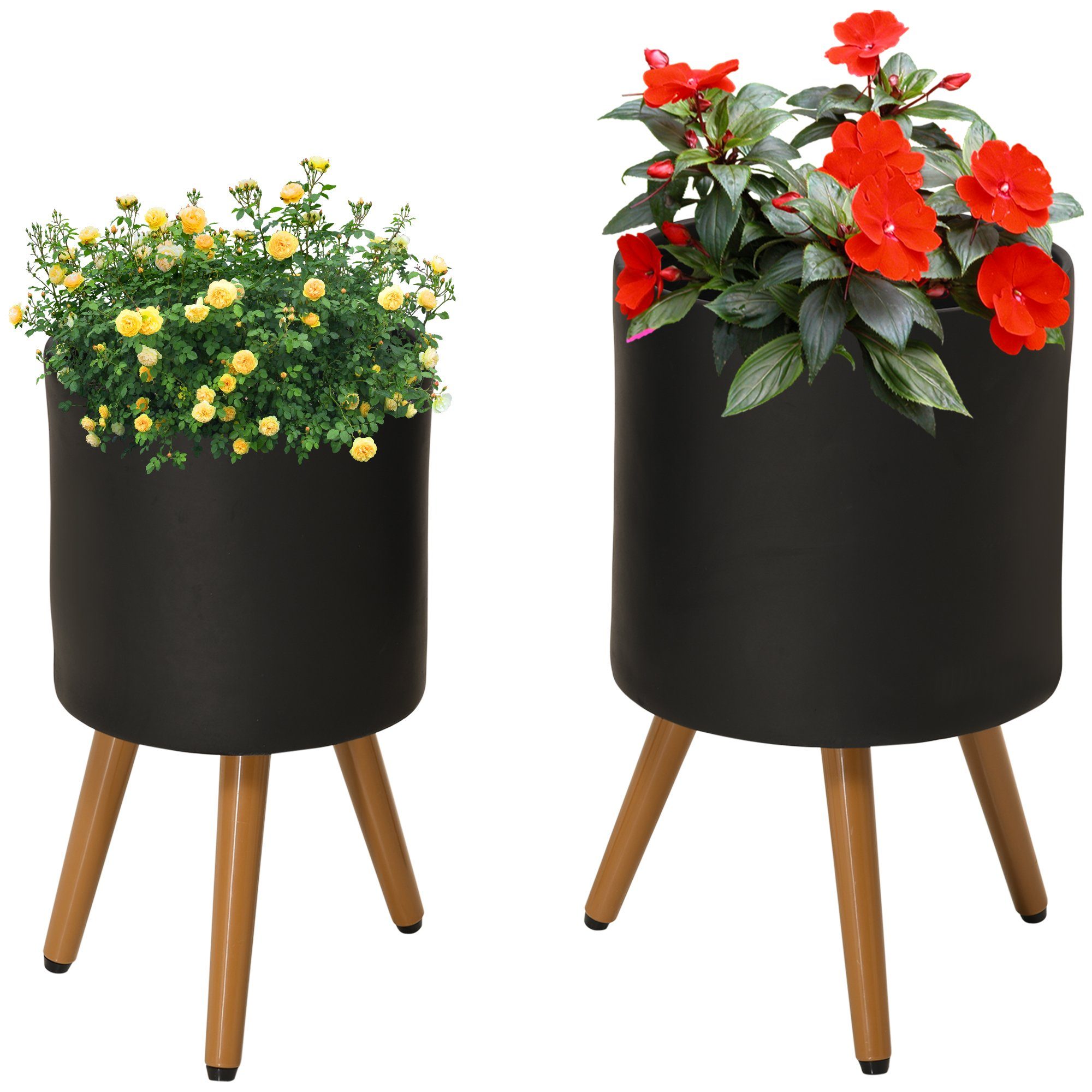 46+ Blumentopf Auf Beinen, Der bjanka blumentopf steht auf drei