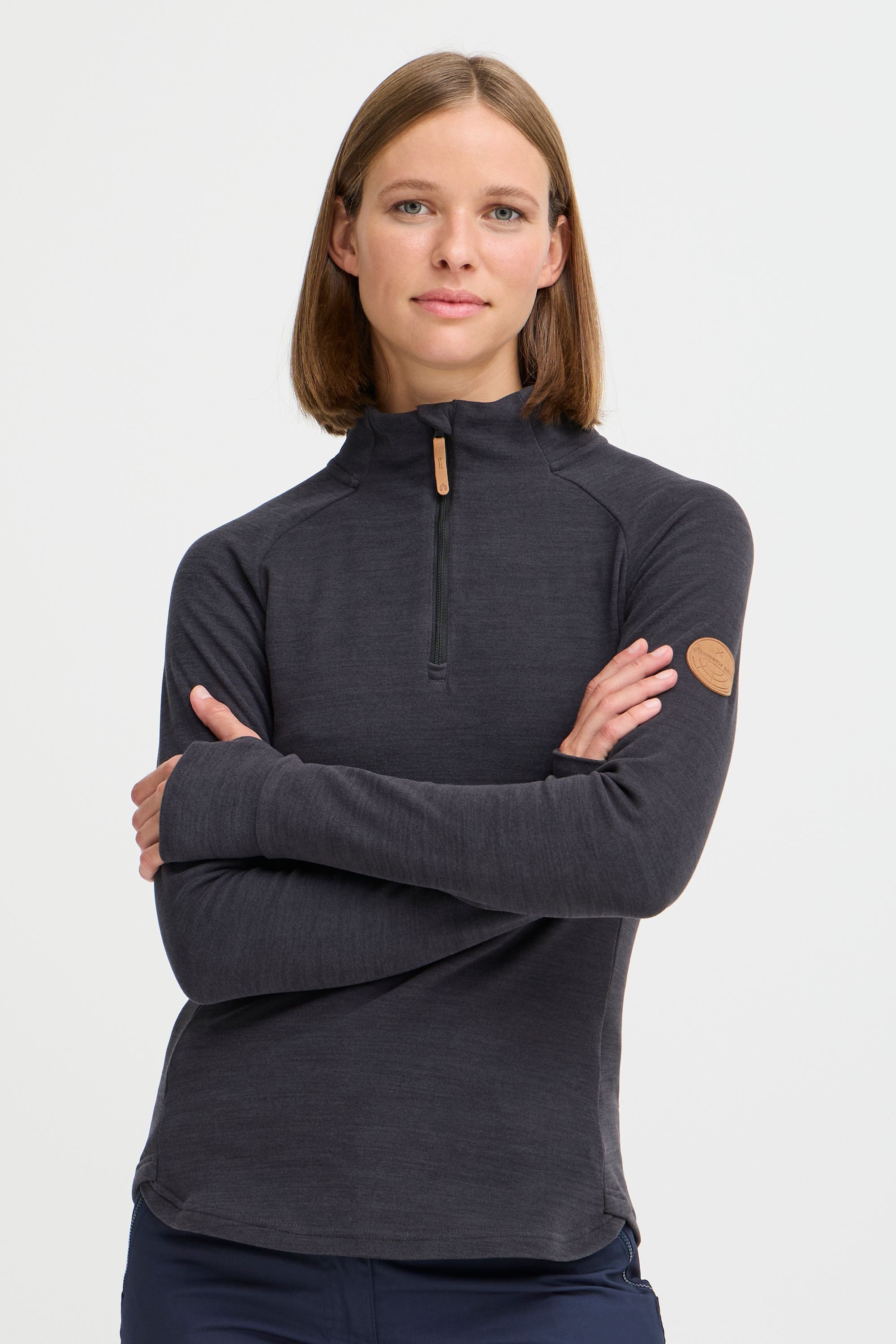 North Bend Sweatshirt NBKabea W Atmungsaktives Sweatshirt mit Reißverschlus günstig online kaufen