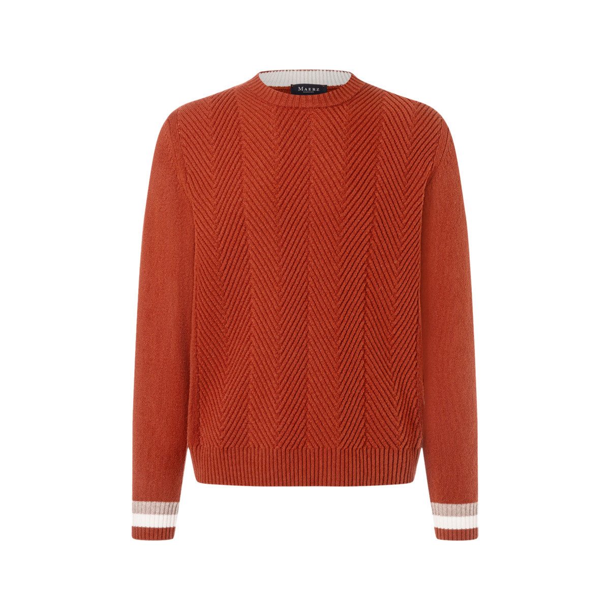 MAERZ Muenchen Strickpullover Maerz Muenchen 461601 Strickpullover Herren Bekleidung