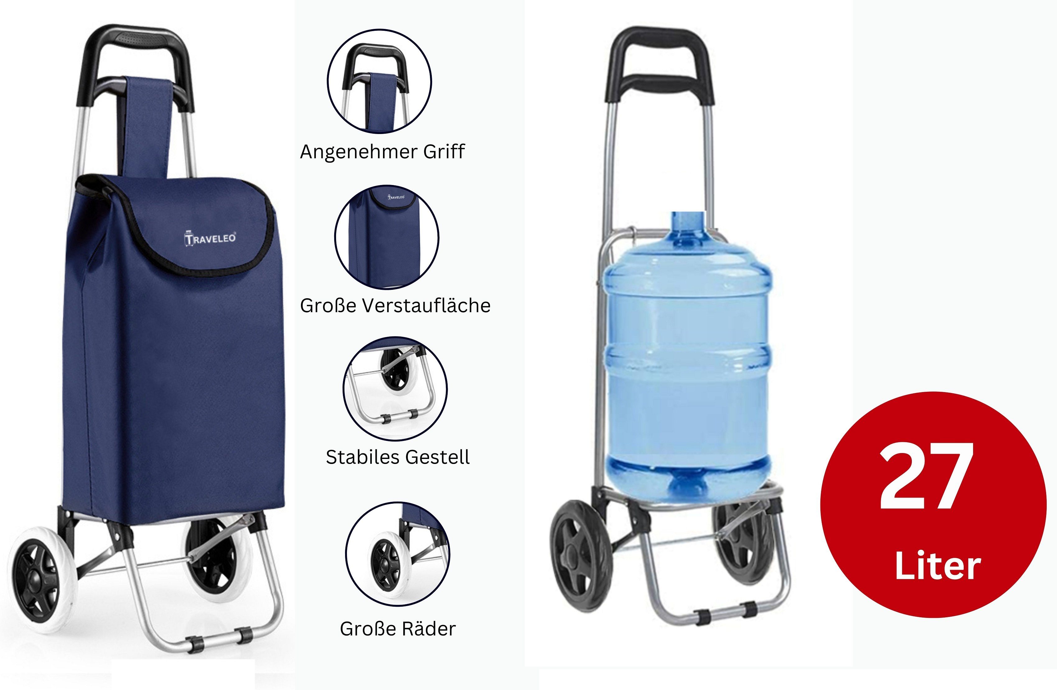 Rungassi Einkaufstrolley Einkaufstrolley 27L Trolley Einkaufswagen Shopping günstig online kaufen