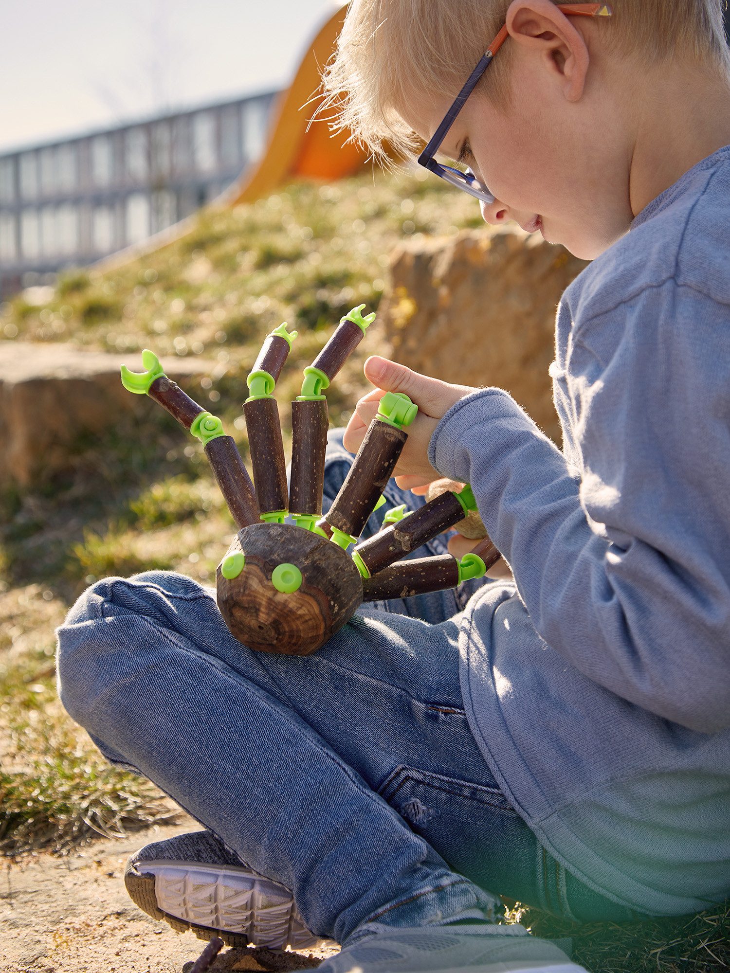 Haba Terra Kids Connectors – Starter-Konstruktions-Set II Konstruktions-Spielset, unisex neutral