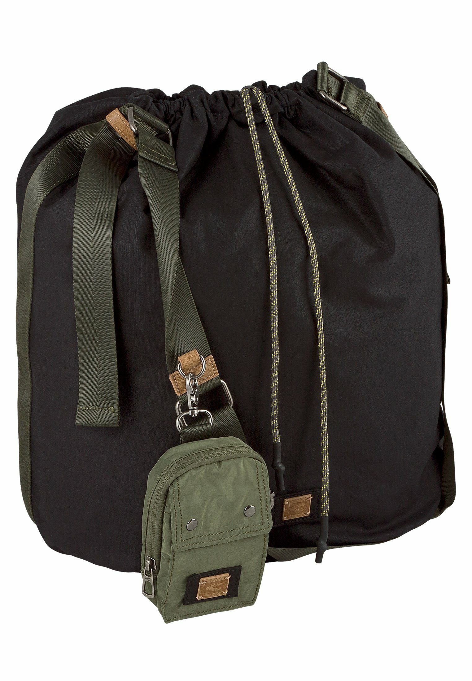 camel active Umhängetasche Cross Bag aus leichtem Canvas Material