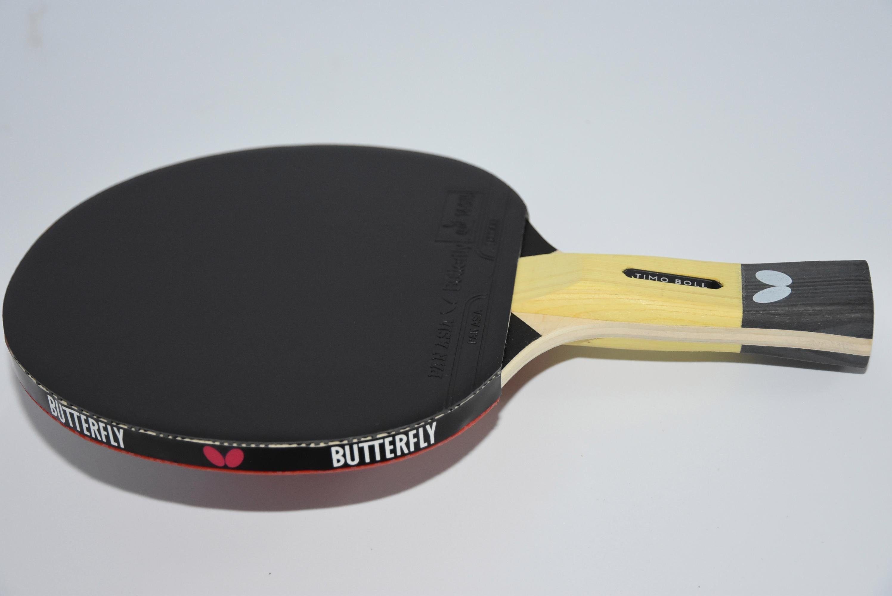 Boll SG55, Butterfly Timo "smart.grip" Grifftechnologie Tischtennisschläger Einzigartige