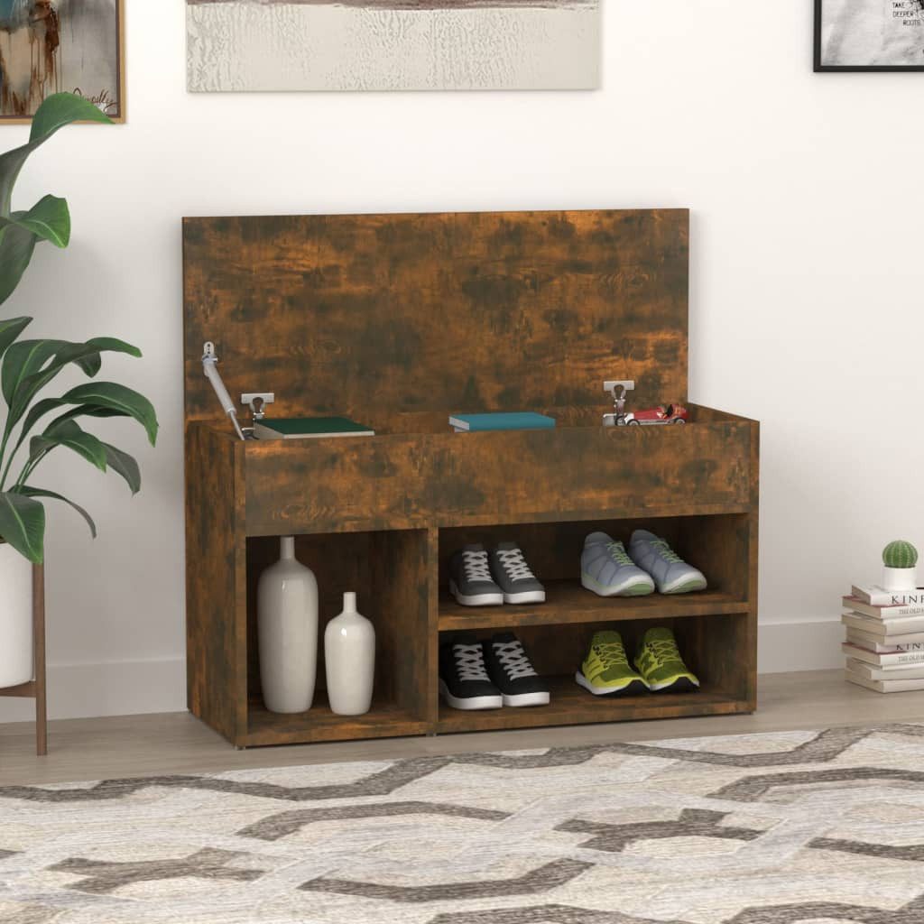 vidaXL Schuhschrank 80 x 30 x 45 cm Schuhregal Schuhschrank Flurschrank Schuhbank Räuchere