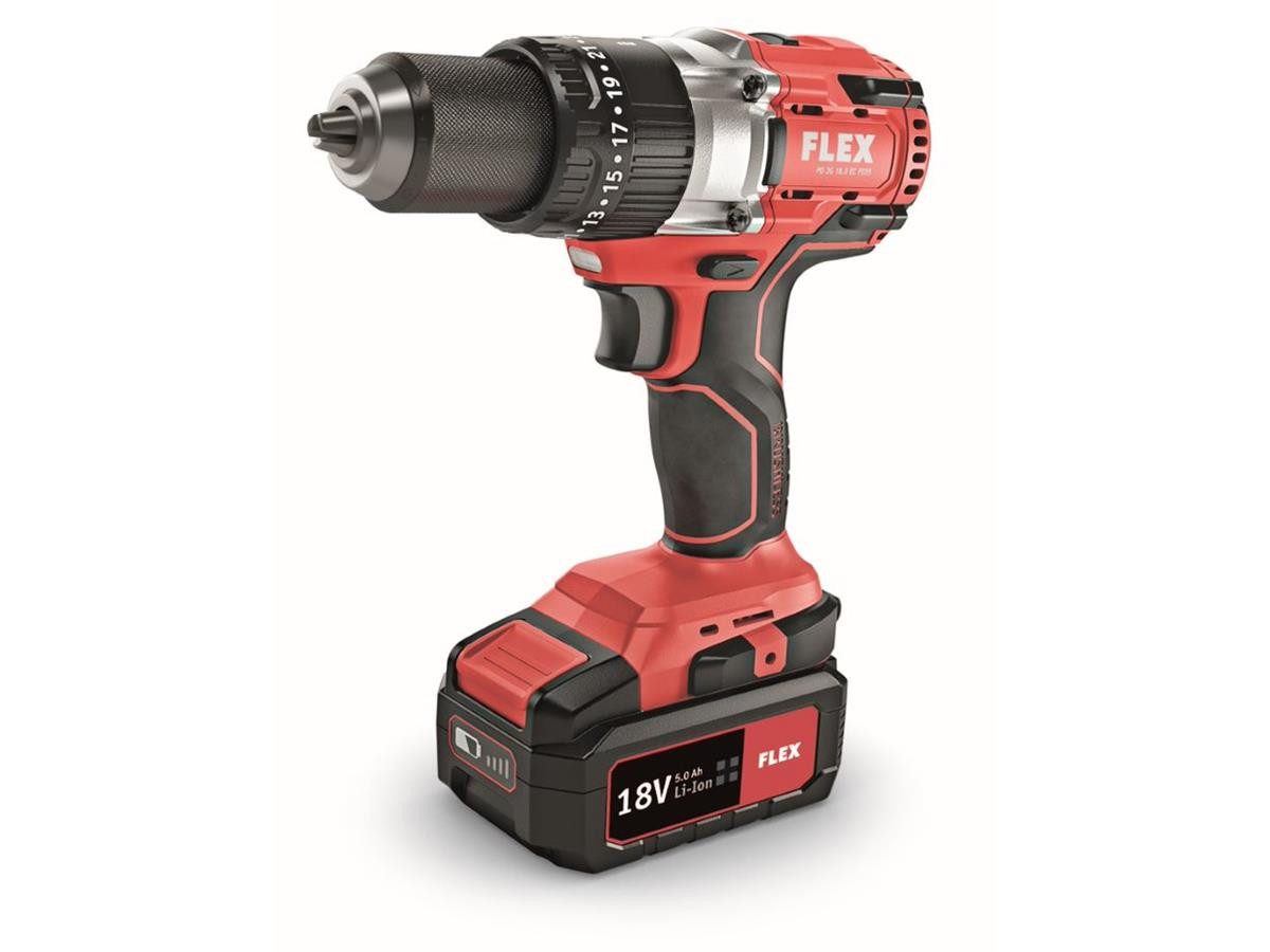 Flex Elektrowerkzeug-Set PD 2G 18.0-EC FS55 + IW 3/4" 18.0-EC, 9-tlg., inkl günstig online kaufen