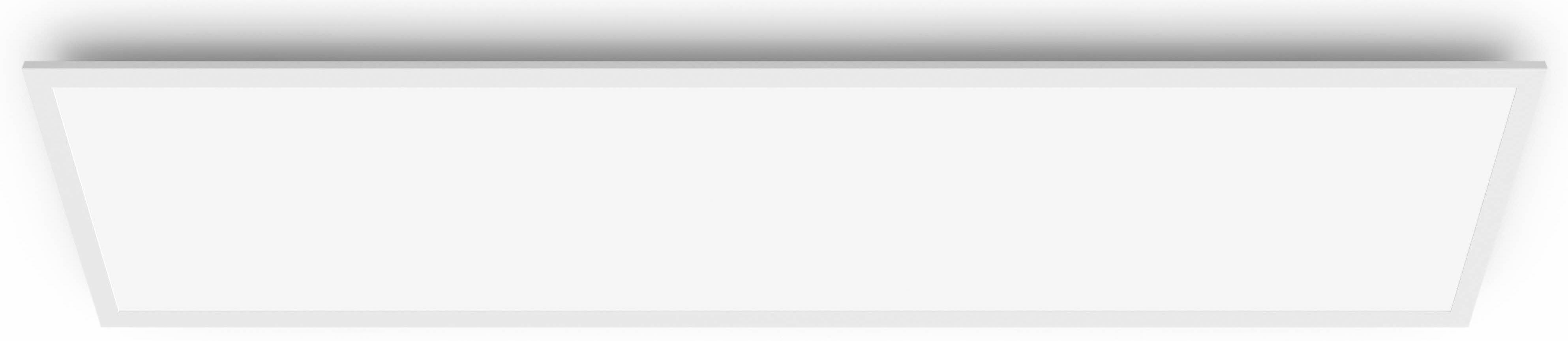 Philips LED Deckenleuchte Touch Deckenleuchte SceneSwitch eckig 36W 2700K, Dimmfunktion, Memoryfunktion, dimmbar über Fernbedienung, mehrere Helligkeitsstufen, LED fest integriert, Warmweiß