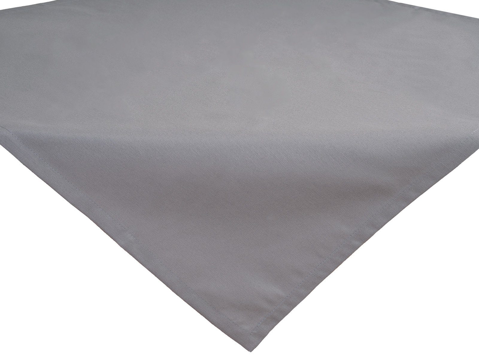 beties Mitteldecke Wunschton (1-tlg, 1 Stück Mitteldecke), Mitteldecke ca. 80x80 cm, unifarben, einfarbig silber