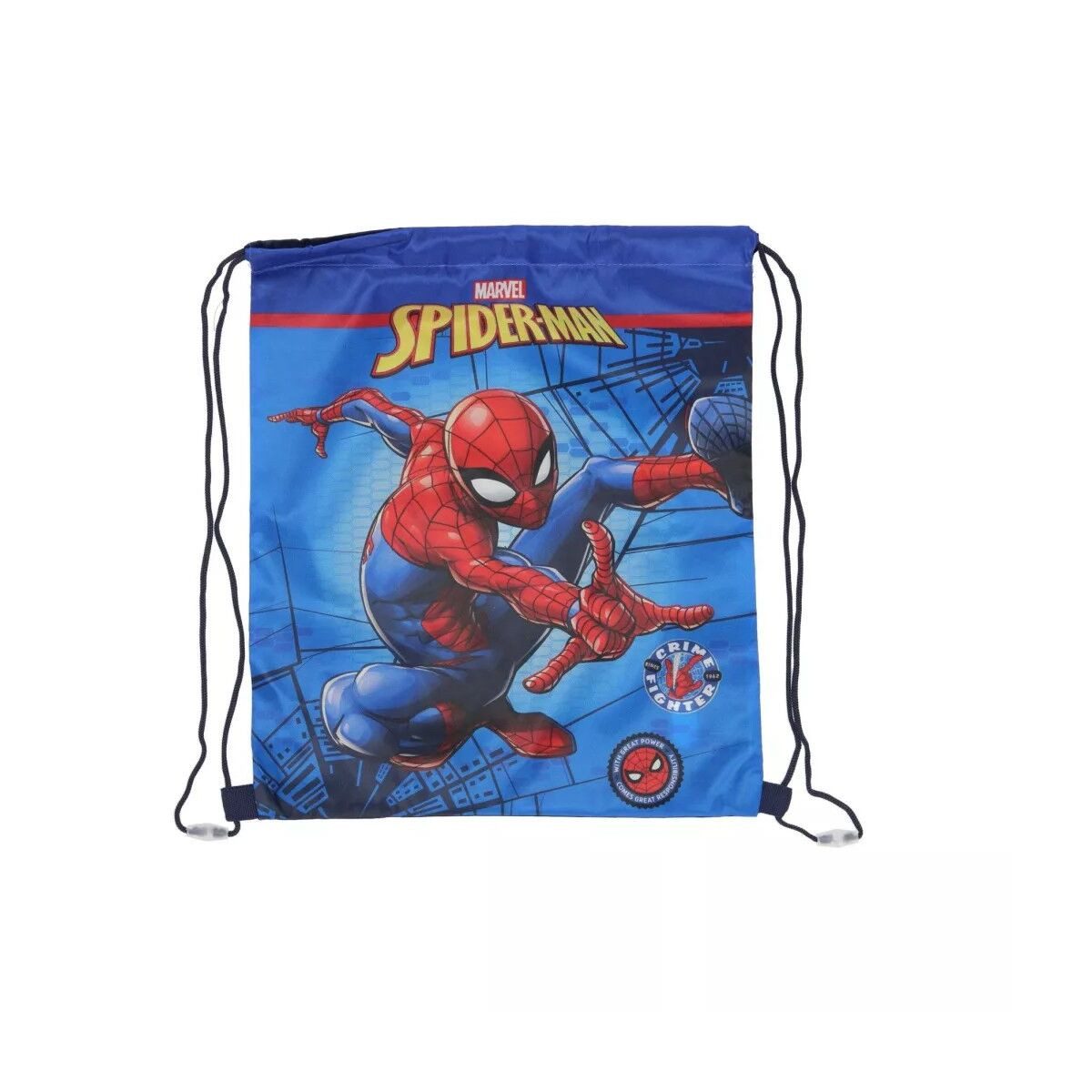 Spiderman Sporttasche Spiderman Crime Fighter Sporttasche, Turnbeutel 40 cm