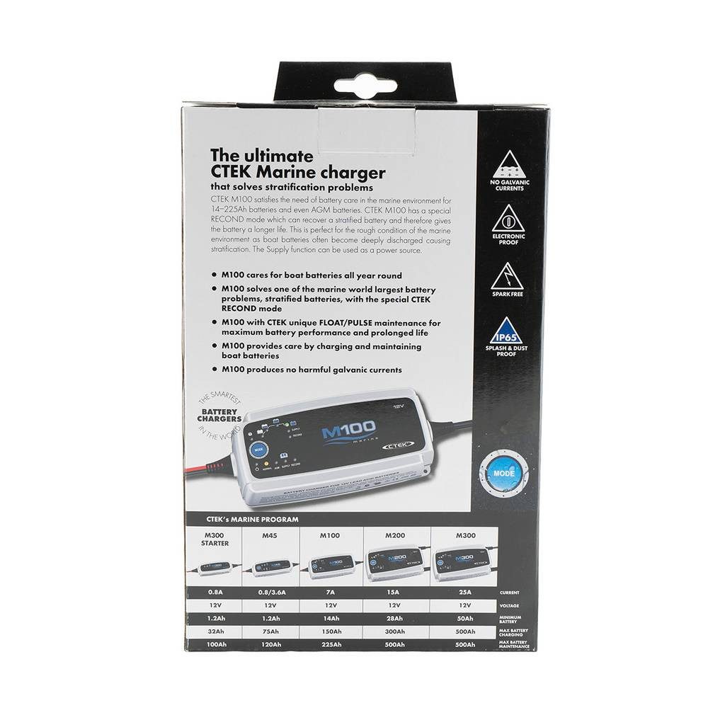 CTEK Automatik-Ladegerät Marine 56-386 Autobatterie-Ladegerät (Akkutest)