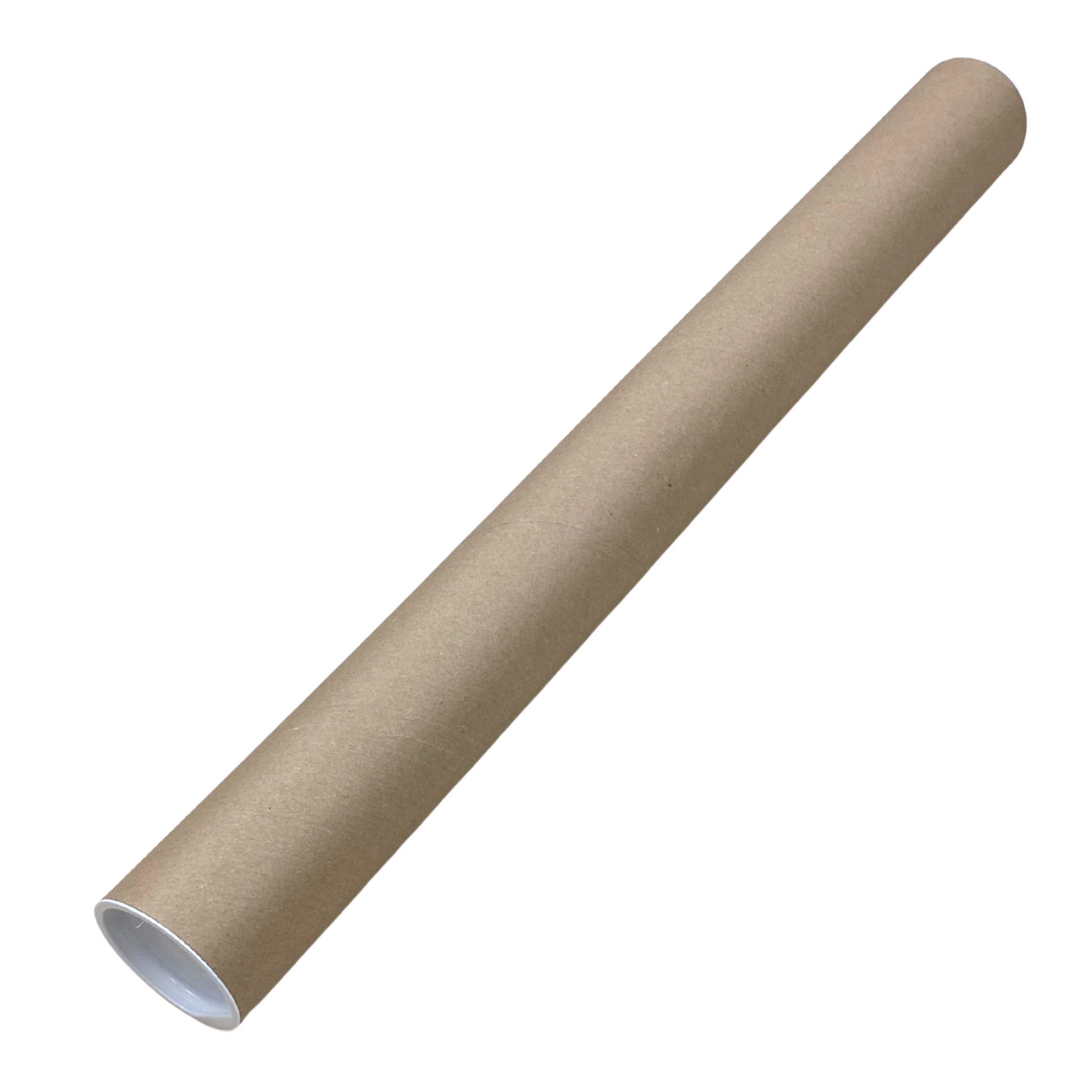 Packen24 GmbH Versandkarton Versandhülsen 620 x 60 x 2 mm braun Posterversand Papprolle