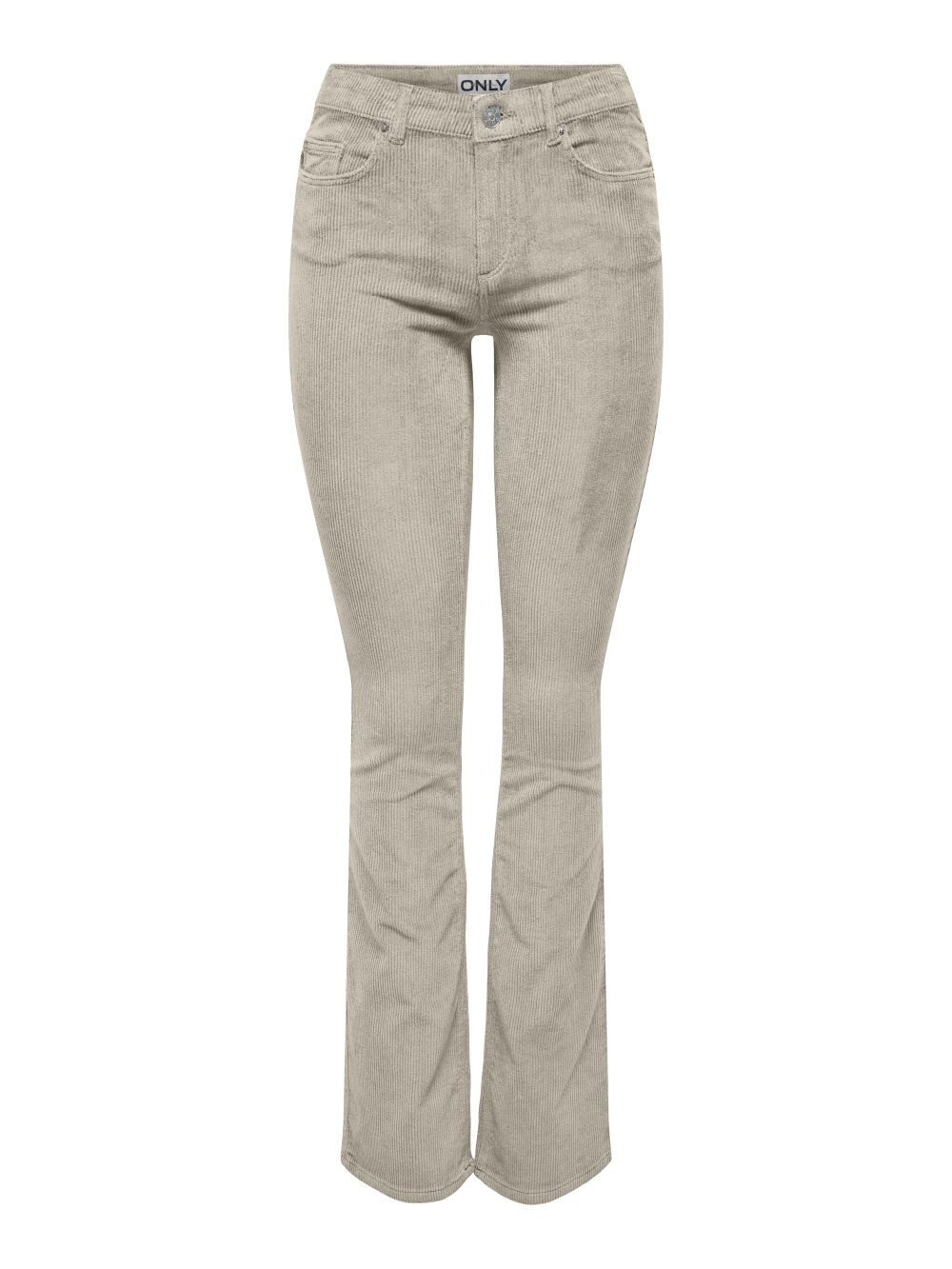 ONLY Chinohose ONLMARY-GLOBAL MID CORD FLARED mit Stretch günstig online kaufen