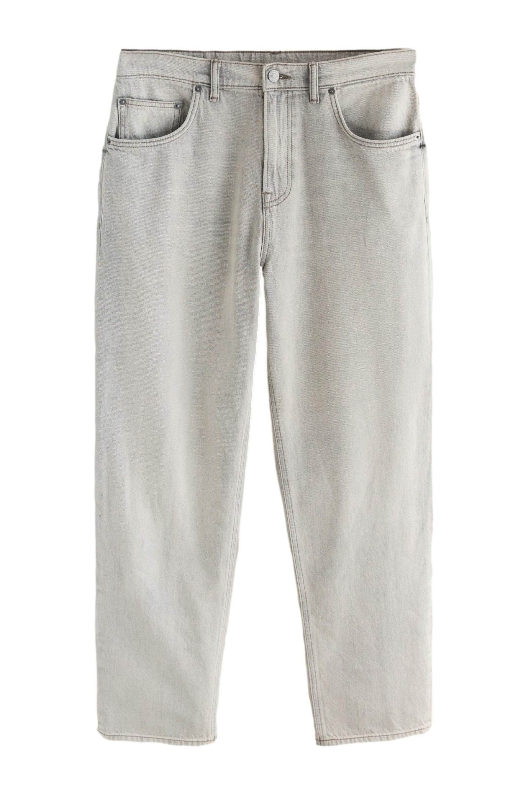 Relax-fit-Jeans Leichte Relaxed Fit Jeans