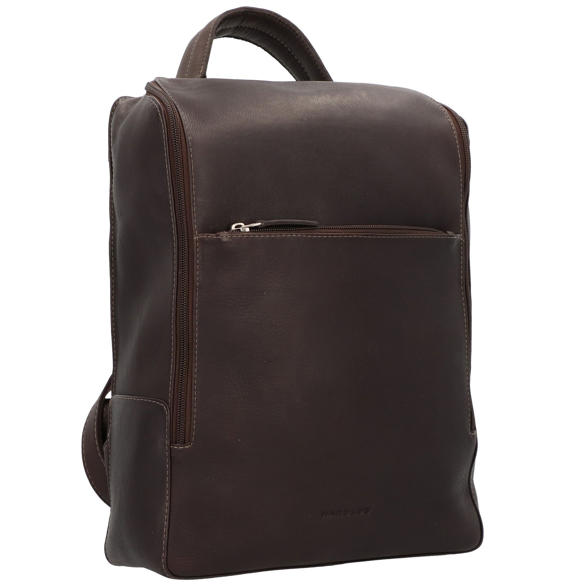 Harold's Laptoprucksack Campo, Leder