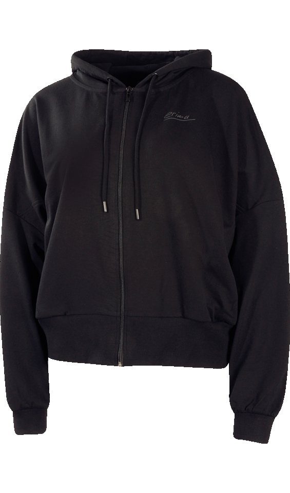 Erima Kapuzensweatjacke STUDIO hoody jacket CUDDLY BLACK