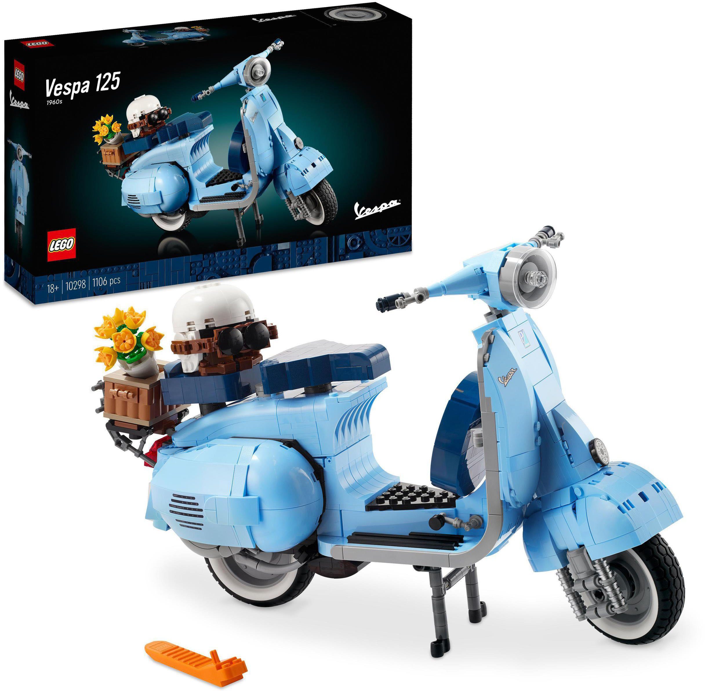 LEGO® Konstruktionsspielsteine Vespa 125 (10298), LEGO® Creator Expert, (1106 St), Made in Europe