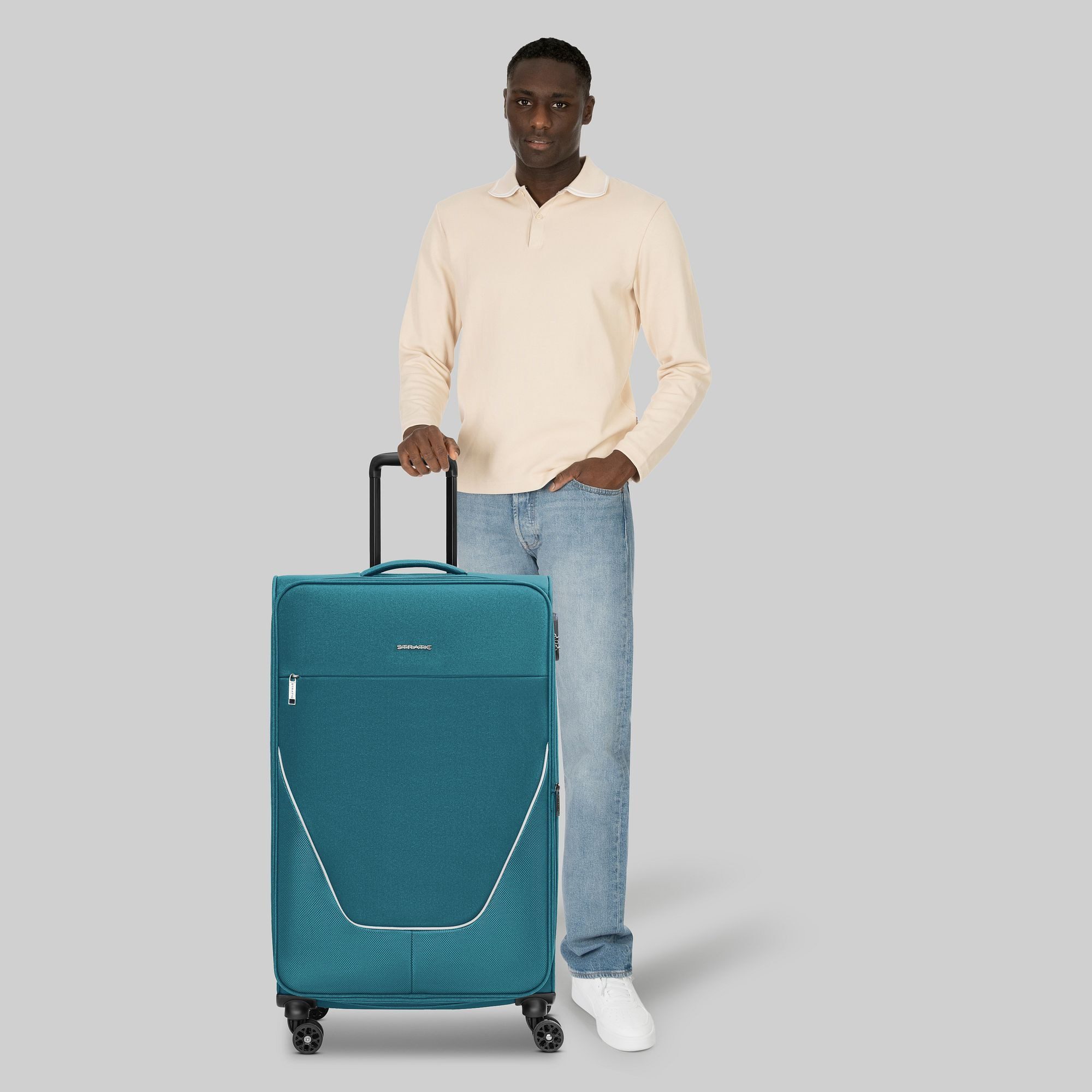 Stratic Weichgepäck-Trolley taska, 4 Rollen, Polyester