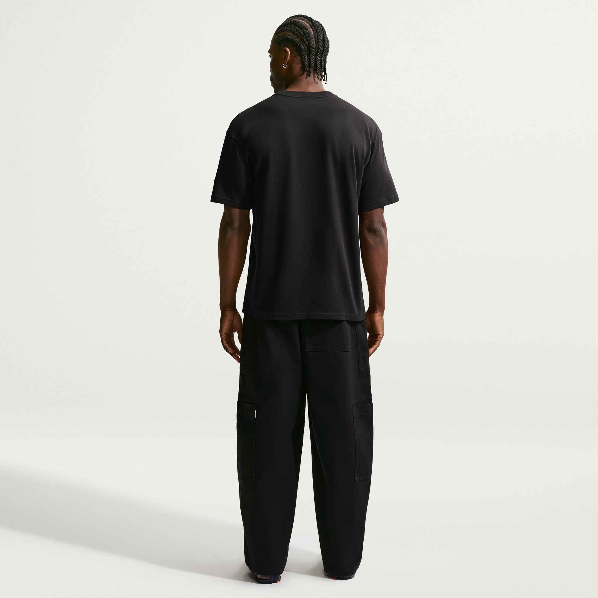 Nike T-Shirt U NSW TEE LSE AIR AOP für sportliche Aktivitäten, kurzärmlig, kragenlos, ohne Verschluss