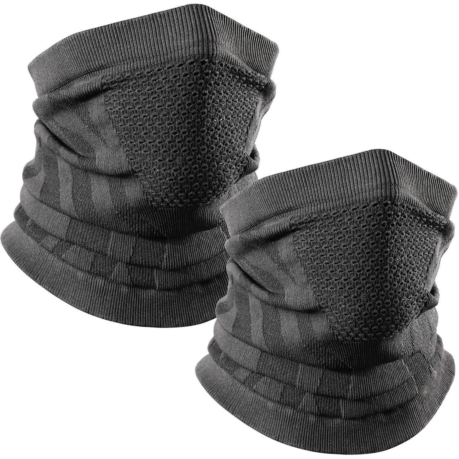 Sturmhaube Halswärmer Gamasche Gesichtsmaske Sturmhaube Ski 2 Stück Alle Schwarz
