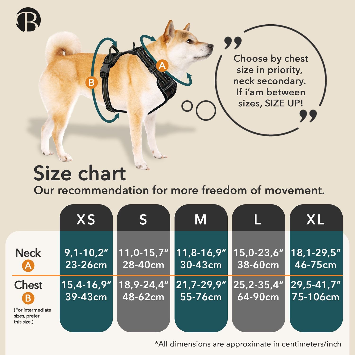 Bluzelle Hunde-Sicherheitsgeschirr Hundegeschirr mit Tasche / günstig online kaufen
