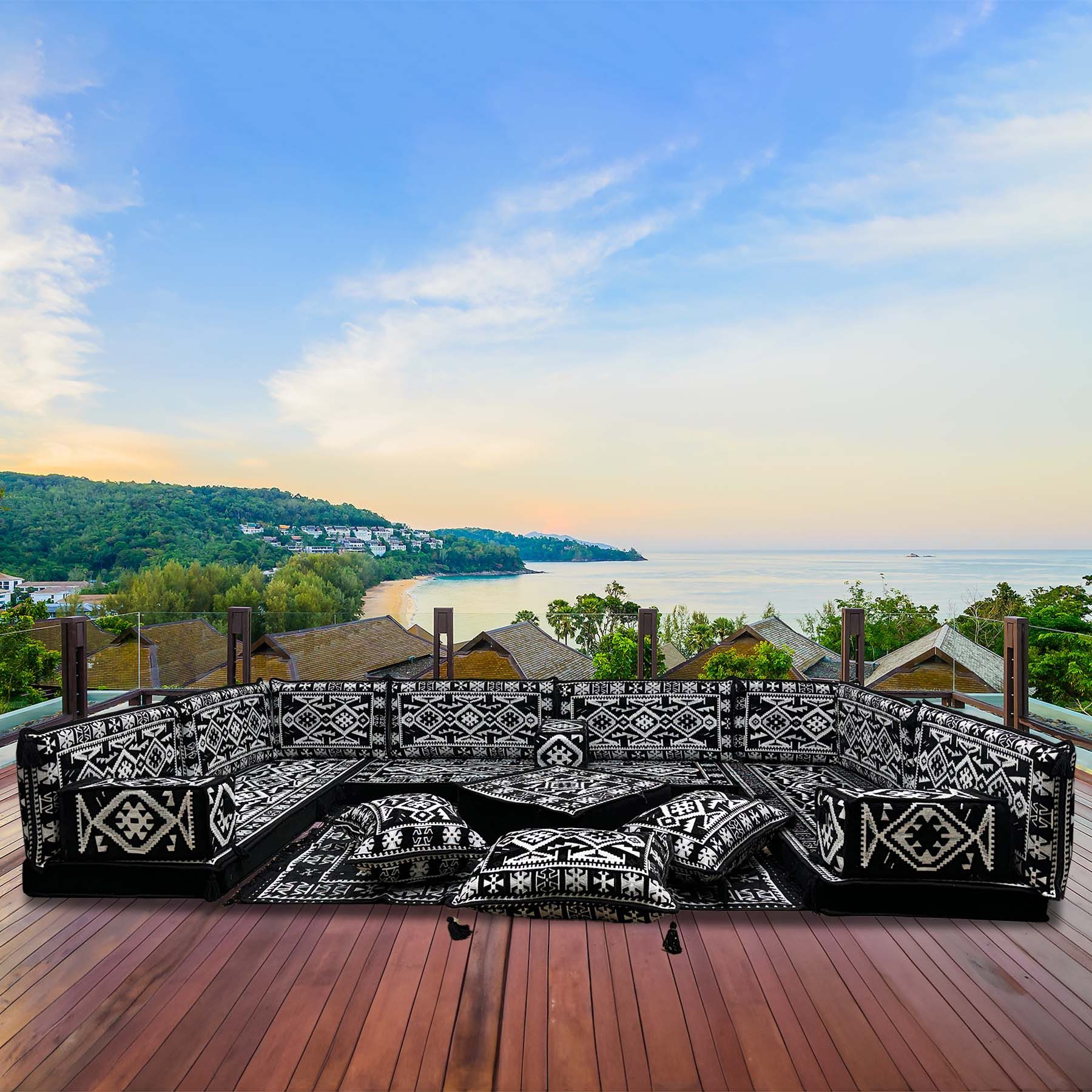 CaddeBuy Sofa Arabisches Majlis, Bodensofa, Kelim, günstig online kaufen