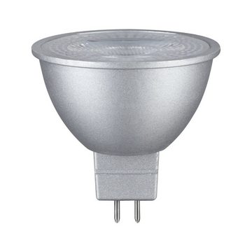 Paulmann LED-Leuchtmittel 3er Set 450lm 2700K 36° chrom 12V, 3 St., Warmweiß