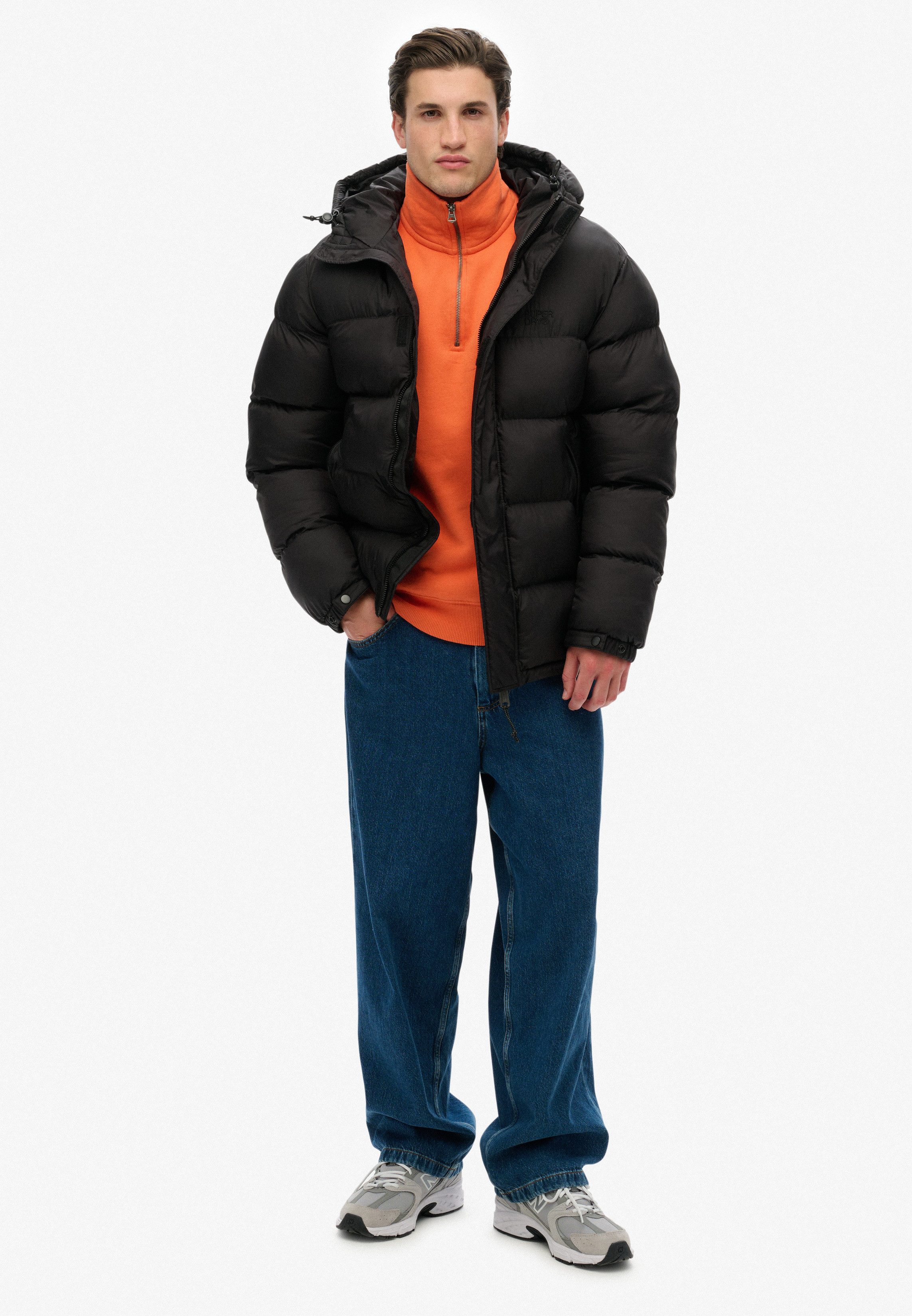 Superdry Steppjacke HOODED TECH PADDED JKT