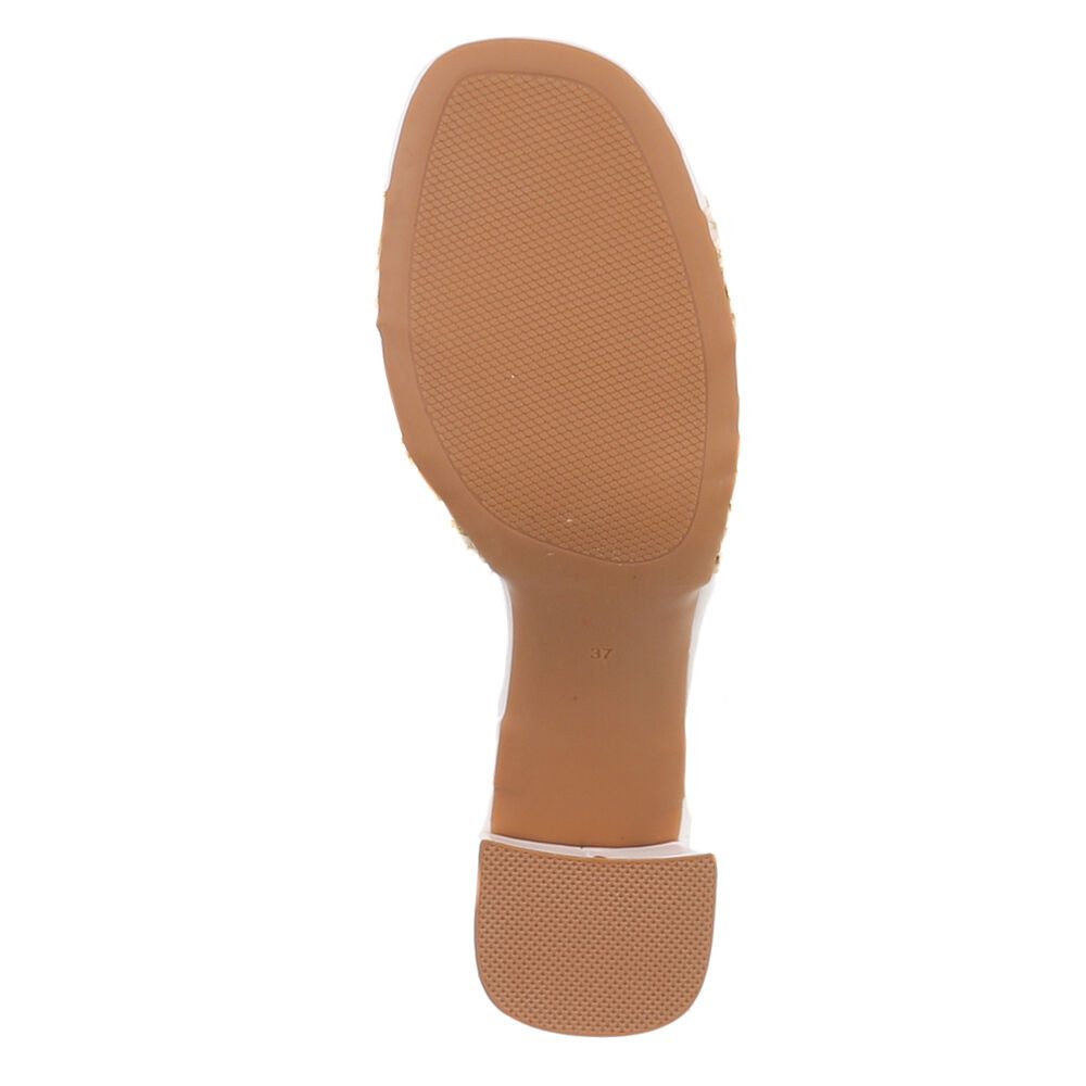Ital-Design Sandalette (89092321) Blockabsatz Sandalen & Sandaletten in Beige