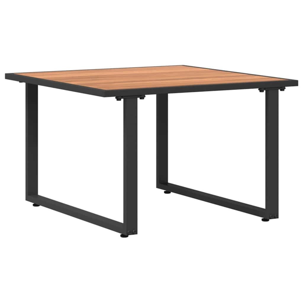 Couchtisch Couchtisch Schwarz und Braun 55 x 55 x 35 cm