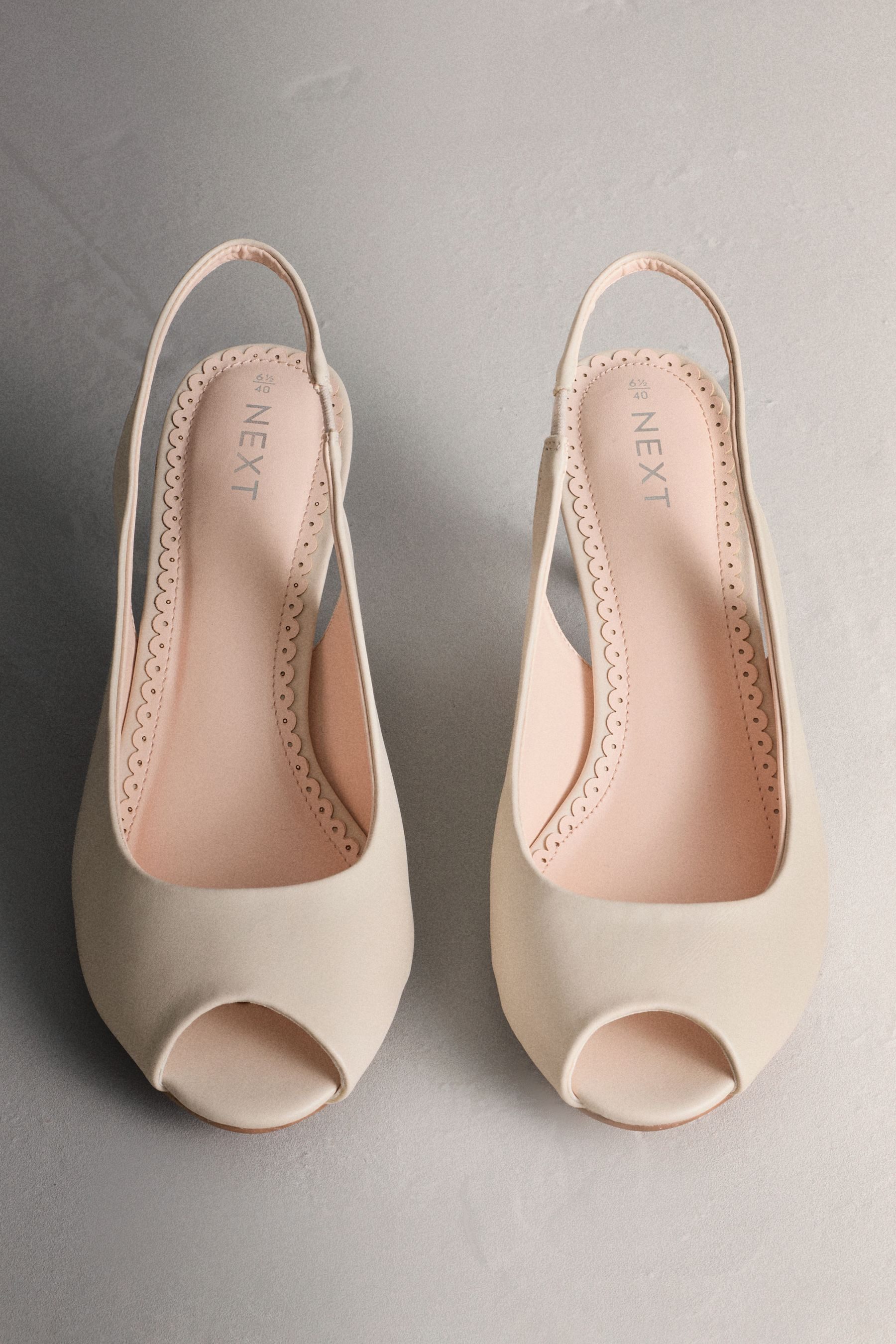 Next Forever Comfort® zehenfreie Slingbacks mit Absatz Slingsandale (1-tlg) günstig online kaufen