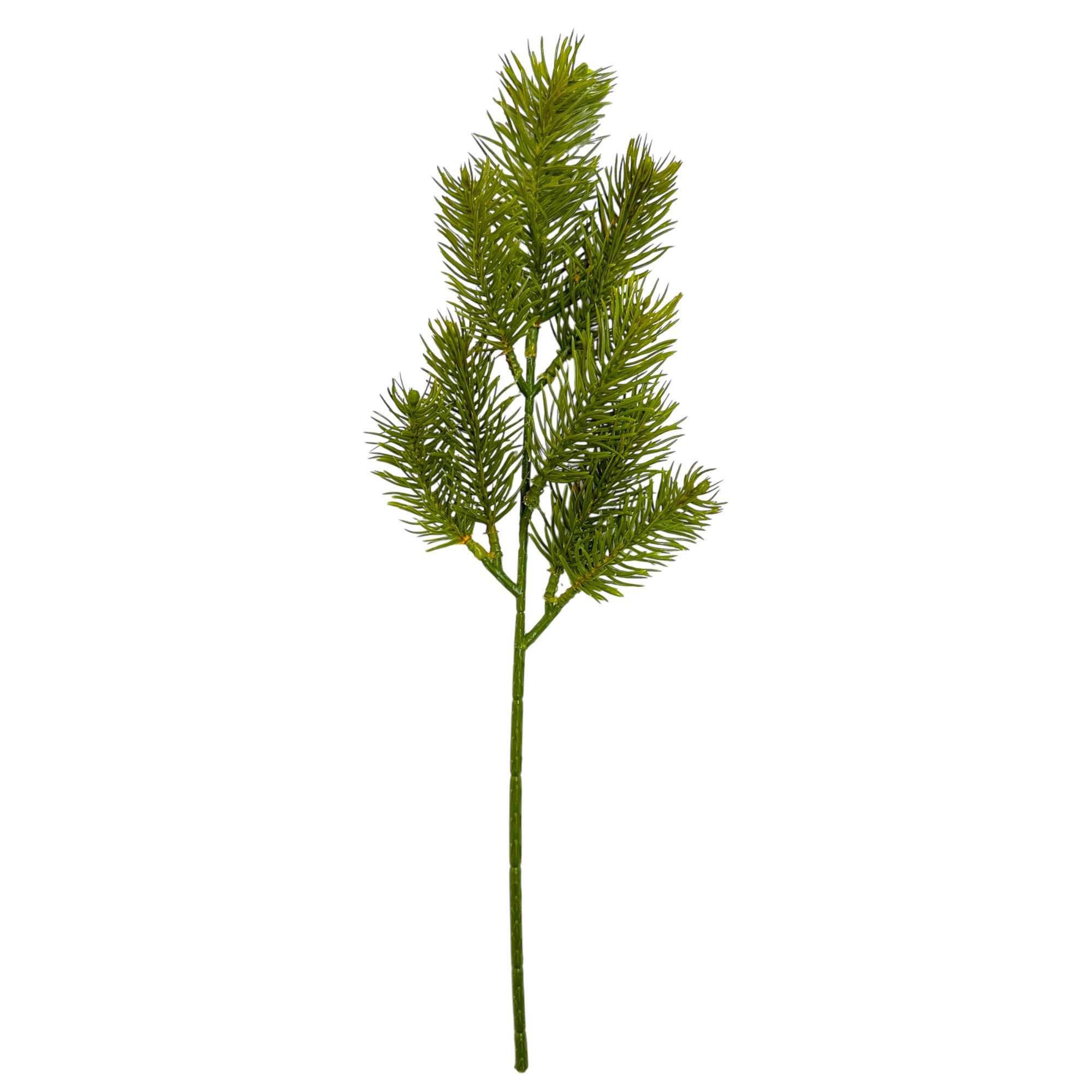 Kunstzweig Künstlicher Tannenzweig "REAL" mit 8 Trieben. Ca 40cm., Gasper, günstig online kaufen