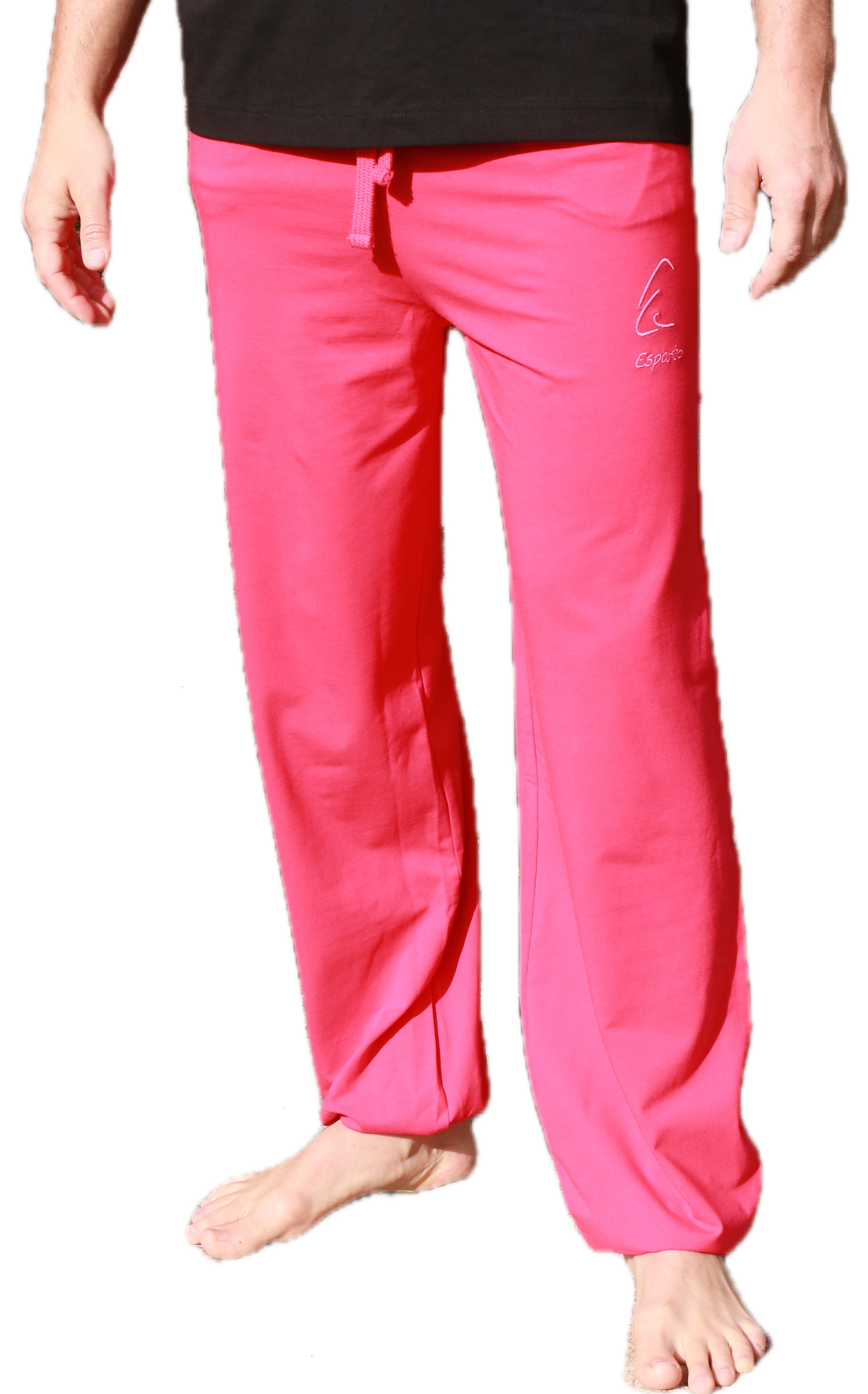 ESPARTO Yogahose Yoga- und Sporthose Sitaara unisex (mit Kordel im Bund) Bindegürtel / -kordel