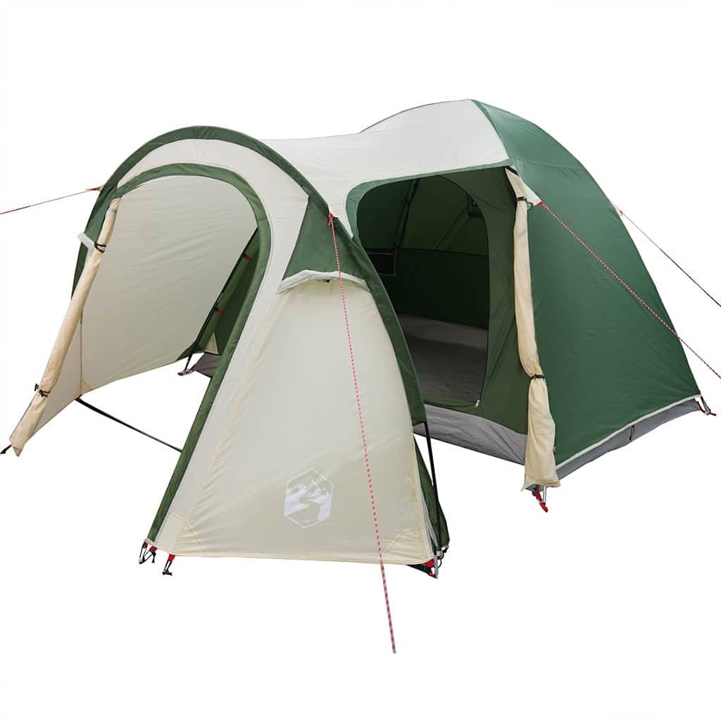 vidaXL Kuppelzelt Kuppelzelt Kuppel mit Dach mit Speicher Grün 384 x 254 x 170 cm, (1 tlg)