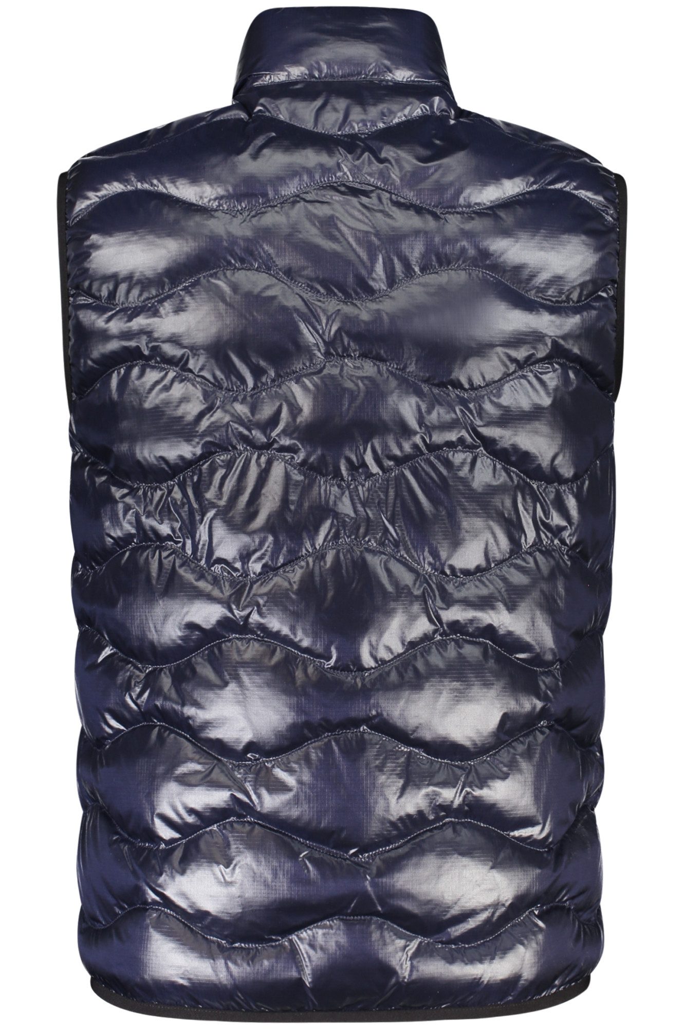 Blauer Outdoorjacke Herren Weste Blau: Ärmelos, Leicht, Praktisch mit 4 Taschen