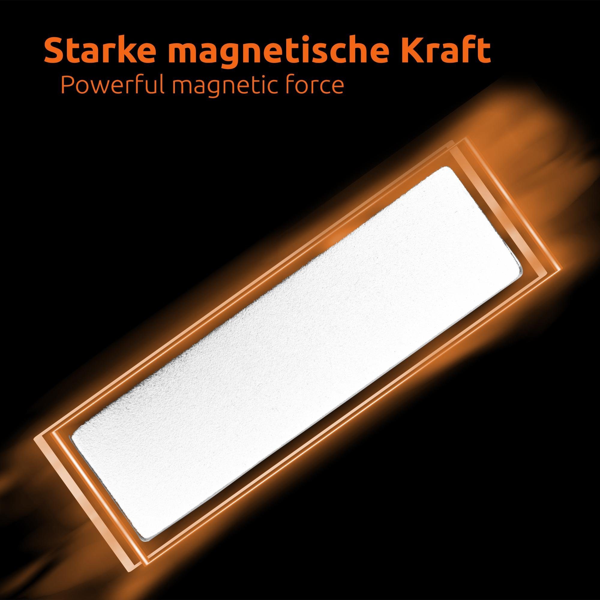 ECENCE Magnet Neodym Klebe-Magnete 12 Stck. selbstklebend Quader (12-St)