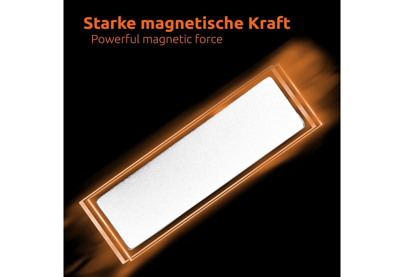 Thumbnail - ECENCE Magnet Neodym Klebe-Magnete 12 Stck. selbstklebend Quader (12-St)