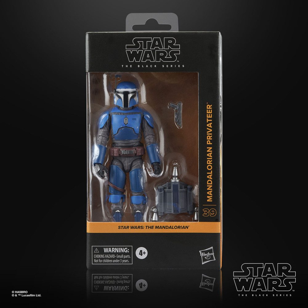 Hasbro Actionfigur Star Wars: The Mandalorian Black Series Actionfigur Mandalorian Privat
