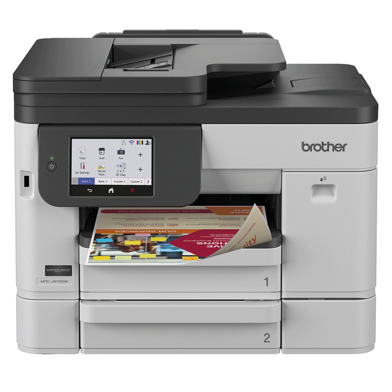 Brother MFCJ5110DW Tintenstrahl A3 1200 x 4800 DPI 28 Seiten pro Minute WLAN Laserdrucker
