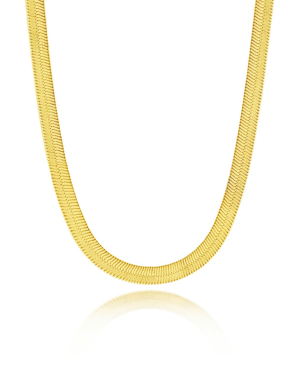 DANIEL CLIFFORD Schlangenkette 'Jasmine' Damen Halskette Silber 925 vergold günstig online kaufen