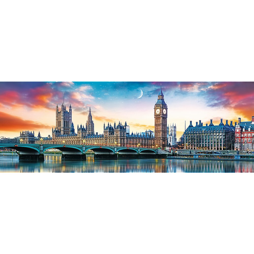 Trefl Puzzle Palace Big 500 Ben of Westminster, Made London Panorama, Europe in und Puzzleteile,