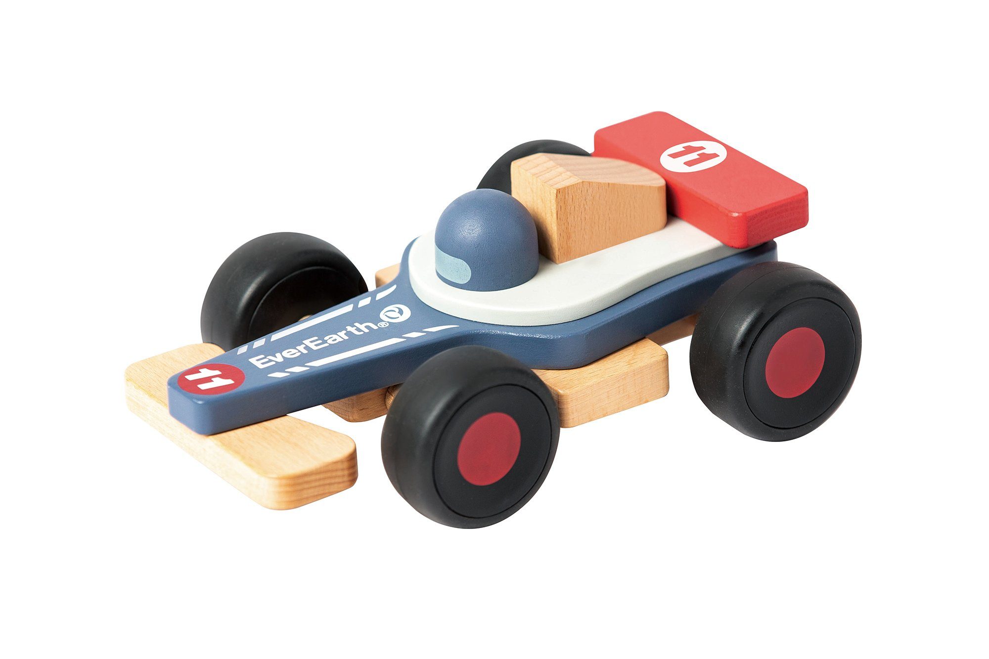 Image of EverEarth® Spielzeug-Rennwagen »aus Holz«, FSC®-Holz aus gewissenhaft bewirtschafteten Wäldern