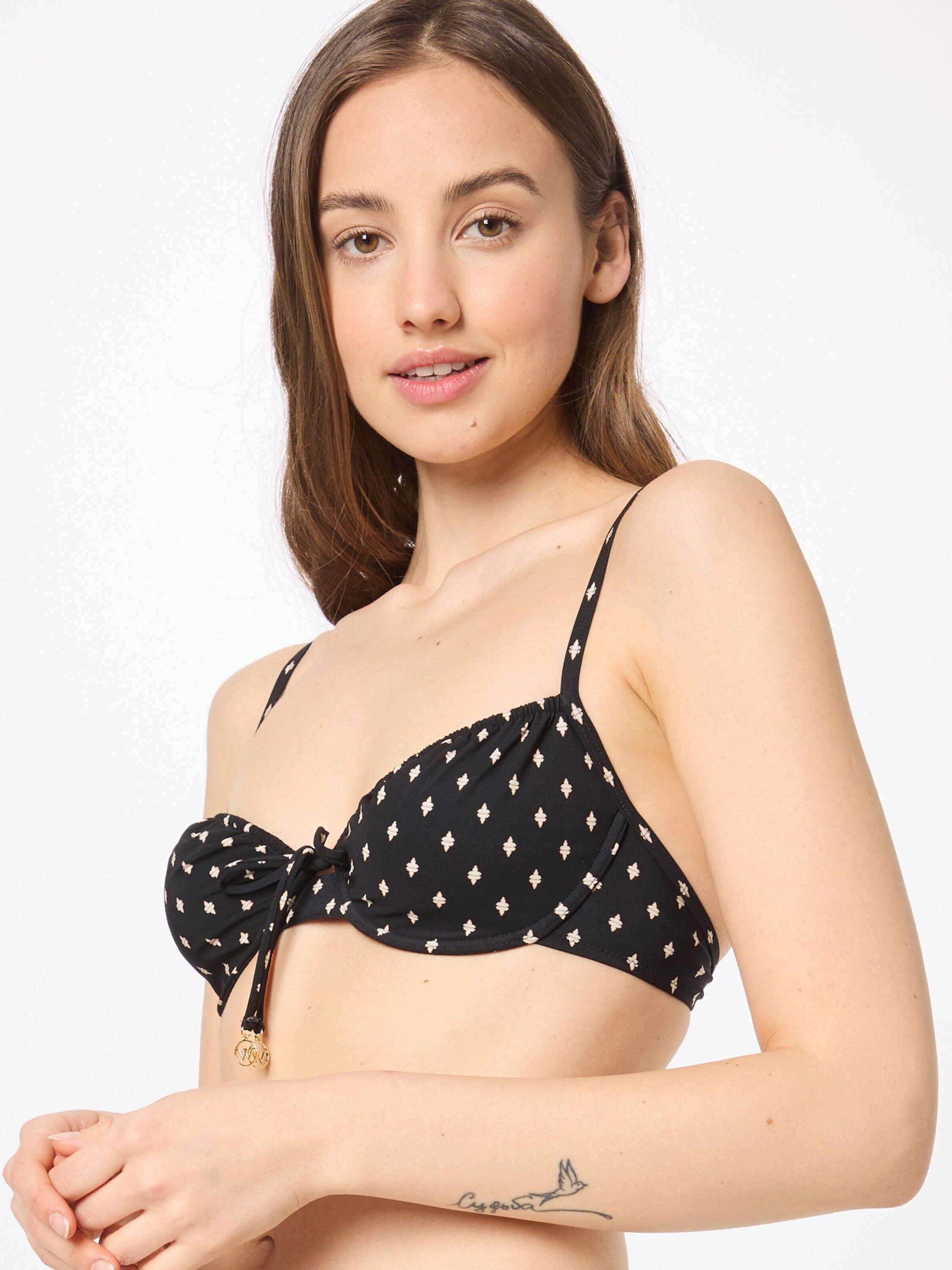 WATERCULT Bügel-Bikini-Top (1-St), Drapiert/gerafft